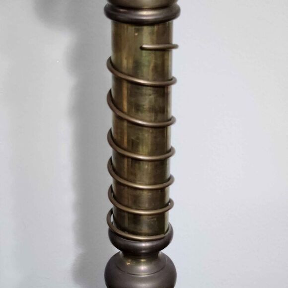 Brass Candlestick Holder - Picture 4 of 9